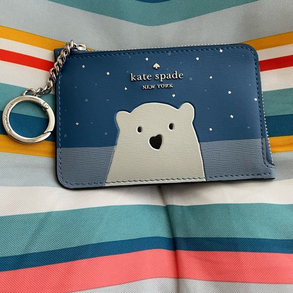 kate spade Bags Kate Spade Arctic Friends Polar Bear Card Holder